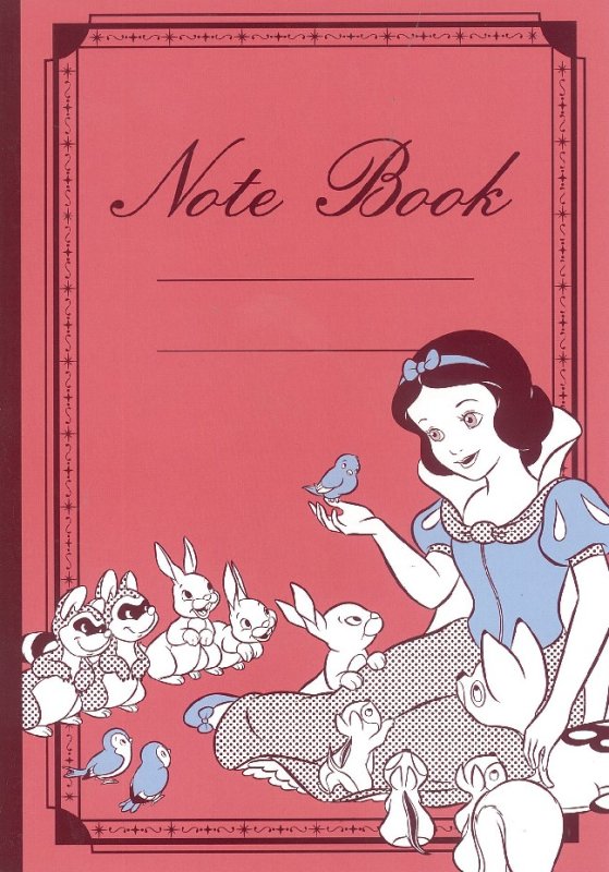 画像1: Ｂ5サイズノート「白雪姫」 (1)