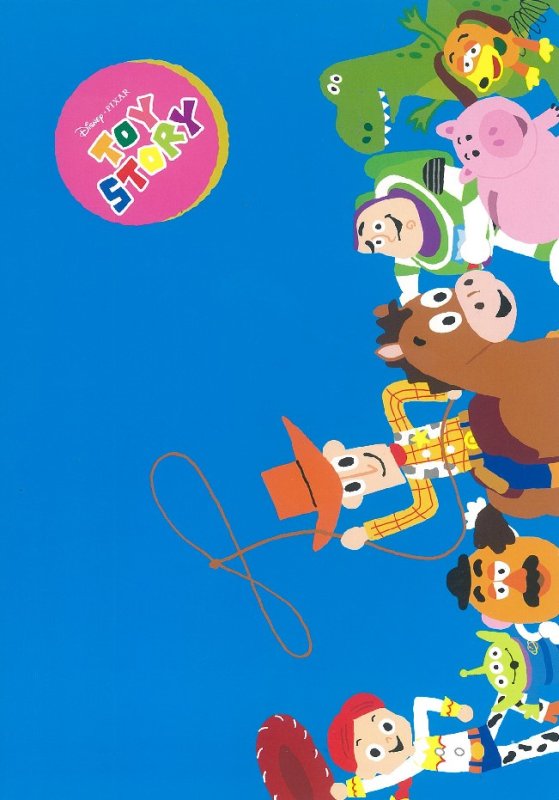 画像1: Ｂ5サイズノート「トイストーリー」 (1)